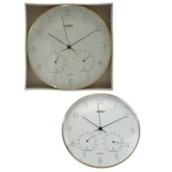 Zegar ścienny 31cm złoty Timo B301